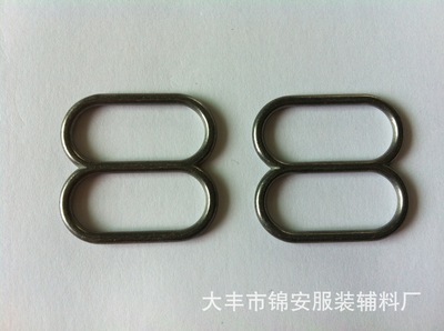 鋅合金8字扣與日字扣 大豐市錦安服裝輔料的精品供應(yīng)
